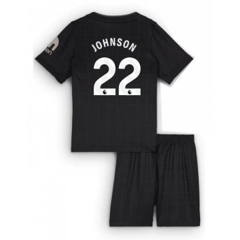 Billige Fotballdrakt Tottenham Hotspur Brennan Johnson #22 Replika Bortedraktsett Barn 2025-26 Kortermet (med bukser)